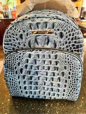 brahmin mini dartmouth backpack Black Leather Comfortable shoulder straps adjust to your height SOLDCOLOR: ASTRAL BRAHMIN DARTMOUTH BACKPACK